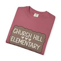 Church Hill Elementary Fall Comfort Colors T-Shirt - Thanksgiving