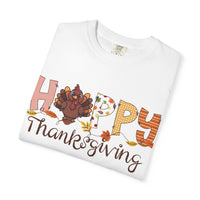 Comfort Colors Unisex Happy Thanksgiving T-Shirt