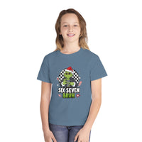 Grinch 67 Christmas Retro Youth Tee Comfort Colors T-shirt