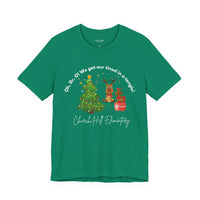 Churchill Elementary Tinsel in Tangle Christmas Shirt, Bella Canvas Unisex Tee - Holiday Xmas Gift Apparel, Festive School Spirit Outfit,