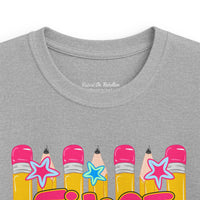 First Grade Kids T‑Shirt — Pencil Back-to-School Tee