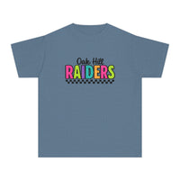 Neon Retro 'Oak Hill Raiders' Youth Comfort Colors T-shirt
