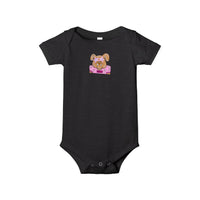 Bella Canvas Infant Bodysuit, Preppy Mascot baby onesie, Girly Bulldog, MSU Bulldogs outfit, College Football, SEC