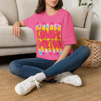 Kindergarten Graphic T-Shirt — Colorful Pencil Back-to-School Tee