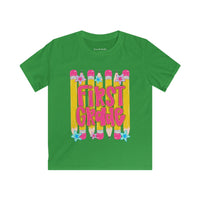 First Grade Kids T‑Shirt — Pencil Back-to-School Tee