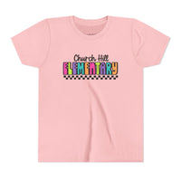 'Church Hill Elementary' Youth Bella Canvas T‑Shirt