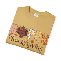 Comfort Colors Unisex Happy Thanksgiving T-Shirt