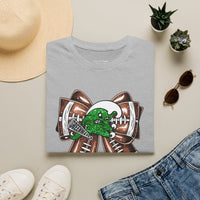 'Green Wave' Glitter Bow Gildan Soft-style T-shirt