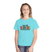 Neon Retro 'Oak Hill Raiders' Youth Comfort Colors T-shirt