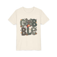 'Gobbler' Girly Thanksgiving Youth Bella Canvas T-shirt