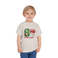 Bella Canvas Toddler Christmas Tee, 67 Grinch and Santa t-shirt