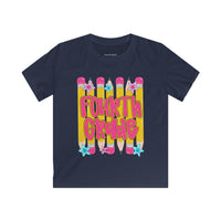 Fourth Grade Kids T‑Shirt — Colorful Pencil Back to School Tee