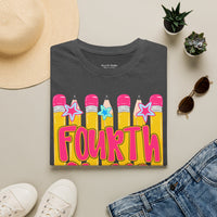 Fourth Grade Pencil T‑Shirt – Cute Back‑to‑School Teacher Tee