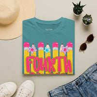 Fourth Grade Pencil T‑Shirt – Cute Back‑to‑School Teacher Tee