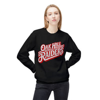 'Oak Hill Raiders' Crewneck Sweatshirt — Vintage Retro School Spirit Pullover