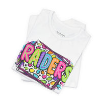 'Raiders' Colorful Graffiti Bella Canvas Unisex T-Shirt