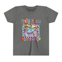 'To First Grade and Beyond' Youth Bella Canvas T-shirt