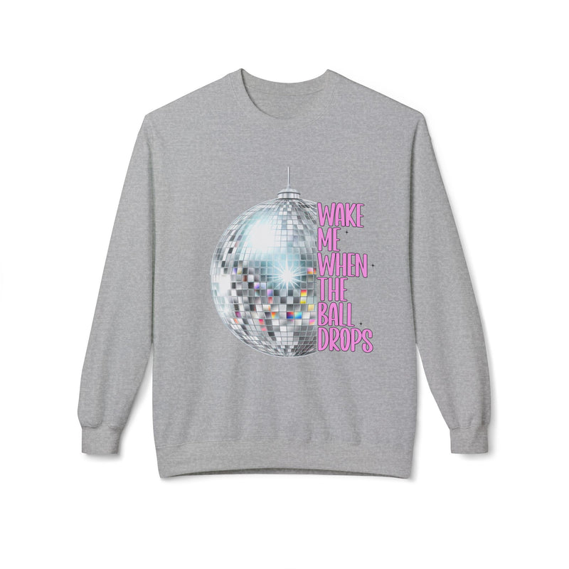 Ball Drops New Years Sweatshirt - Unisex Softstyle Fleece