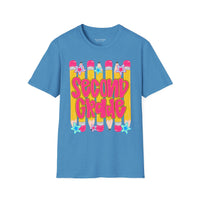 Second Grade T-Shirt — Cute Pencil School Tee for Teachers