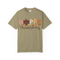 Comfort Colors Unisex Happy Thanksgiving T-Shirt