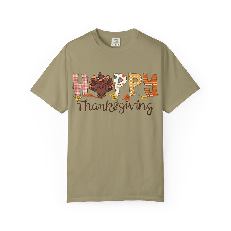 Comfort Colors Unisex Happy Thanksgiving T-Shirt