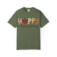 Comfort Colors Unisex Happy Thanksgiving T-Shirt