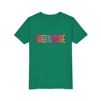 Vibrant Youth Tee - 'Greenwave' Design for Summer Fun, Colorful Kids Shirt, Trendy Graphic Tee, Perfect for Birthdays, Gifts, Playtime