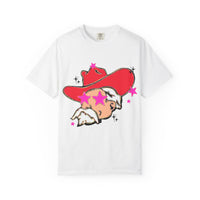 Preppy Mascot, Ole Miss Rebels, Colonol Reb Comfort Colors Garment Dyed Unisex Tee, College Football t-shirt