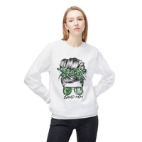 Band Mom Messy Bun Gildan Softstyle Midweight Sweatshirt