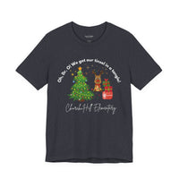 Churchill Elementary Tinsel in Tangle Christmas Shirt, Bella Canvas Unisex Tee - Holiday Xmas Gift Apparel, Festive School Spirit Outfit,