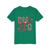 'Gobbler' Girly Thanksgiving Youth Bella Canvas T-shirt
