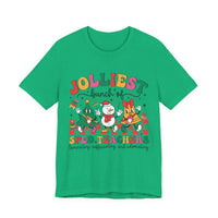 SPED Teacher Jolly Christmas Tee, Bella Canvas Shirt