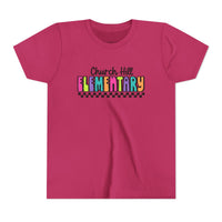 'Church Hill Elementary' Youth Bella Canvas T‑Shirt