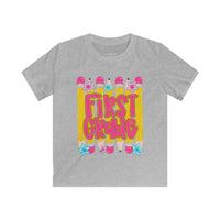 First Grade Kids T‑Shirt — Pencil Back-to-School Tee