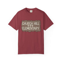 Church Hill Elementary Fall Comfort Colors T-Shirt - Thanksgiving