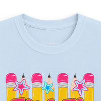 Fourth Grade Kids T‑Shirt — Colorful Pencil Back to School Tee