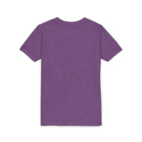 Colorful Leopard 'Green Wave' Youth Bella Canvas T-shirt