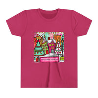 Festive Youth Tee - Christmas Shirt, Holiday Gift, Kids T-Shirt, Colorful Winter Apparel, Cute Seasonal Wear