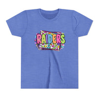 'Raiders' Graffiti Youth Bella Canvas T-shirt