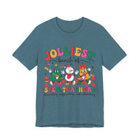 SPED Teacher Jolly Christmas Tee, Bella Canvas Shirt