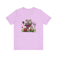 Cute Bella Canvas Vintage Bulldog Pride Football T-shirt, Unisex Short Sleeve Shirt, Athletics, Sports Fan Shirt, Starkville MS