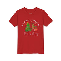 'We Got Our Tinsel in a Tangle' Church Hill Elementary Bella Canvas Youth T-shirt