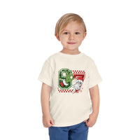 Bella Canvas Toddler Christmas Tee, 67 Grinch and Santa t-shirt