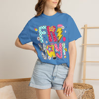 Fri-Yay Fizzy Pop Cartoon Letters Comfort Colors T-Shirt