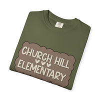 Church Hill Elementary Fall Comfort Colors T-Shirt - Thanksgiving