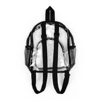 Clear Stadium Backpack — 'Small Town, Big Pride, Go Team' Clear Game Day Bag