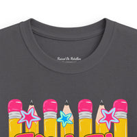Fourth Grade Kids T‑Shirt — Colorful Pencil Back to School Tee