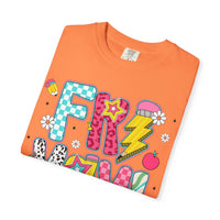 Fri-Yay Fizzy Pop Cartoon Letters Comfort Colors T-Shirt