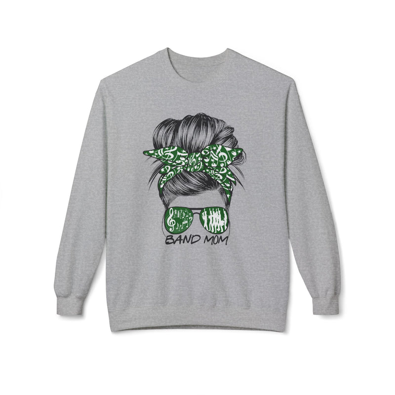 Band Mom Messy Bun Gildan Softstyle Midweight Sweatshirt