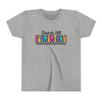 'Church Hill Elementary' Youth Bella Canvas T‑Shirt